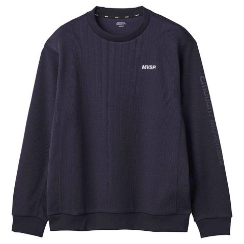 DESCENTE/デサント】S.F.TECH ソフトワッフル スウェットクルー 長袖