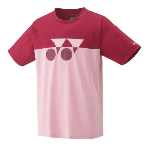 【ヨネックス / YONEX】ユニＴシャツ ワインレッド Oサイズ ウェア ユニ テニス バドミントン 【同梱不可】[▲][ZX] 【同梱不可】