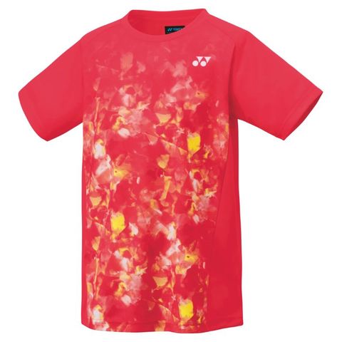 YONEX/ヨネックス】ジュニアゲームシャツ クリアーレッド 130cm 