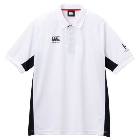 カンタベリー】S/S FLEXCOOL CONTROL POLO 10 ホワイト XL ラグビー