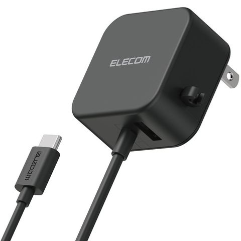 ELECOM(エレコム)】スマホ充電器 AC充電器 タイプC USB-C