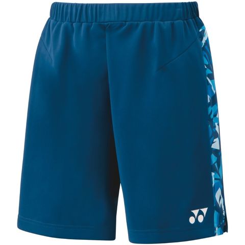 YONEX/ヨネックス】メンズニットハーフパンツ ブルー SS 日本製 ウェア