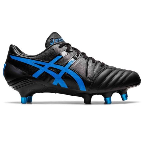 【アシックス / asics】GEL-LETHAL TIGHTFIVE ブラック/エレクトリックブルー ラグビー シューズ メンズ 28cm  【同梱不可】[▲][ZX] 【同梱不可】