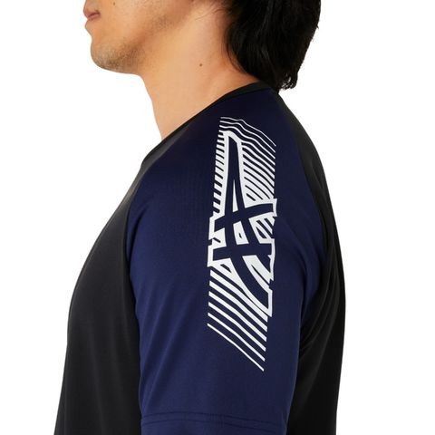 dショッピング |【アシックス/asics】ドライ 半袖 Tシャツ ブラック XS