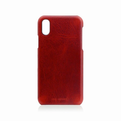 【SLG Design（エスエルジーデザイン）】背面カバー型スマホケース iPhone XR　Badalassi Wax Bar case レッド【同梱不可】[▲][R]-detail-1