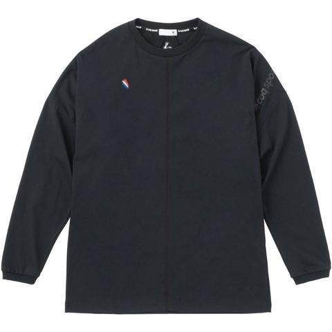 【le coq sportif/ルコック】ヘランカ サンスクリーン 長袖Ｔシャツ マルチトレ－ニング トップス（シャツ長） ブラック Mサイズ  (QMMVJB01) 【同梱不可】[▲][ZX] 【同梱不可】