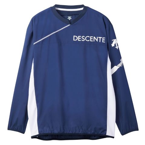 DESCENTE/デサント】長袖ピステ NV ネイビー Lサイズ アウター 防風