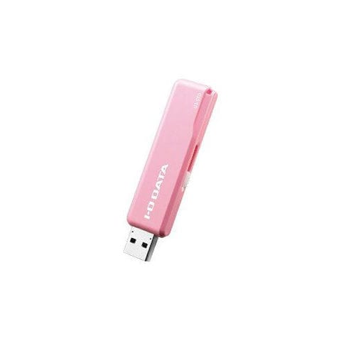 IOデータ USBメモリ ピンク 128GB USB3.1 USB TypeA スライド式 U3