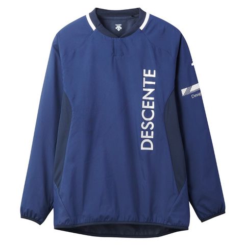 【DESCENTE/デサント】ウォーマージャケット NV ネイビー Mサイズ トップス 保温 トレーニング バレー DVUWJF30  【同梱不可】[▲][ZX] 【同梱不可】