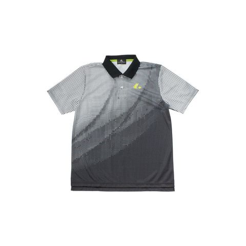 【ルーセント / LUCENT】Uni ゲームシャツ ブラック O テニス ソフトテニス ウェア ユニ /XLP8569【同梱不可】[▲][ZX]  【同梱不可】