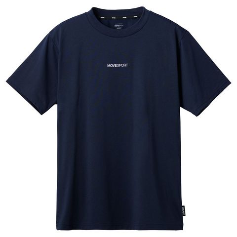 【DESCENTE/デサント】S.F.TECH サークルロゴ ショートスリーブシャツ 半袖 Tシャツ ネイビー Oサイズ マルチトレーニング トップス  (DMMVJA57) 【同梱不可】[▲][ZX] 【同梱不可】