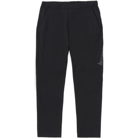 【le coq sportif/ルコック】AIR STYLISH PANTS ルフ・フォルム（ヘランカ ツイルジャージ） マルチトレ－ニング ボトムス  ブラック Oサイズ (QMMVJG02) /QMMVJG02【同梱不可】[▲][ZX] 【同梱不可】