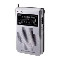dショッピング |ELPA(エルパ) AM/FMコンパクトラジオ ER-C67F 