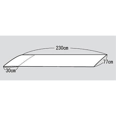 竹虎 フェルラックストレッチャーカバー 撥水/防水タイプ 1枚入×20袋 076970 【同梱不可】[▲][AB]