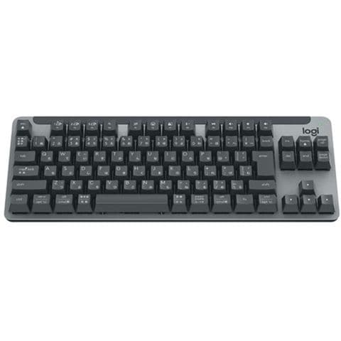 ロジクール logicool SIGNATURE K855 ワイヤレスメカニカルTKL K855GR キーボード 【同梱不可】[▲][AS]