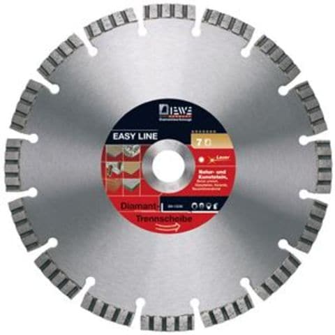 DIEWE（ディーベ） EASY-125 イージーライン 125MM ダイヤモンドカッター【同梱不可】【代引不可】[▲][TP]