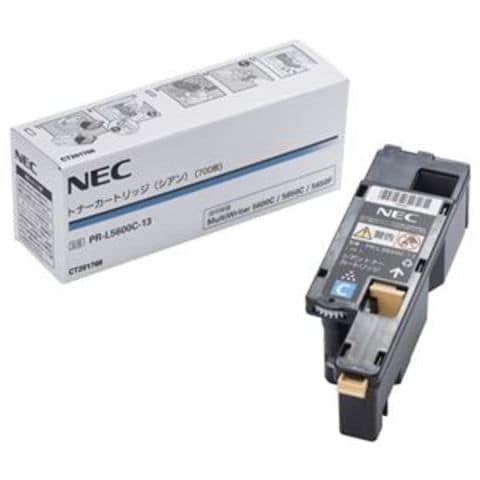 NEC トナーカートリッジ シアンPR-L5600C-13 1個 パソコン 周辺機器