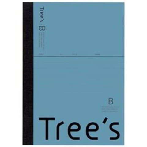 まとめ買い キョクトウ・アソシエイツ Trees A6 B罫 48枚 ブルーグレー【×50セット】 【同梱不可】【代引不可】[▲][TP]