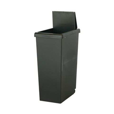 平和工業 スライドペール 45Lブラック 1個 ゴミ箱 ダストボックス 【同梱不可】【代引不可】[▲][TP]