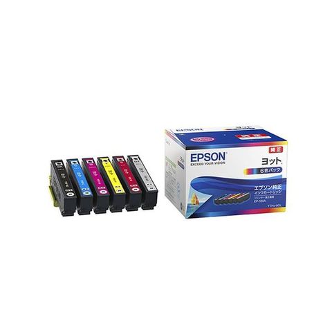 EPSON(エプソン)純正 インクカートリッジ 6色セット YTH-6CL 【同梱不可】【代引不可】[▲][TP]