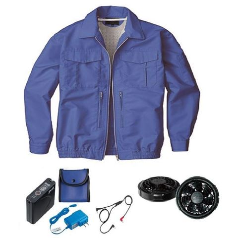 KU91730 空調服 R 綿 難燃性 FAN2300B・RD9261・LISUPER1セット ライト