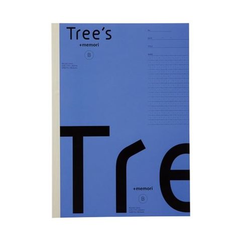 まとめ）キョクトウ・アソシエイツ Trees B5 B罫 30枚 ライトブルー