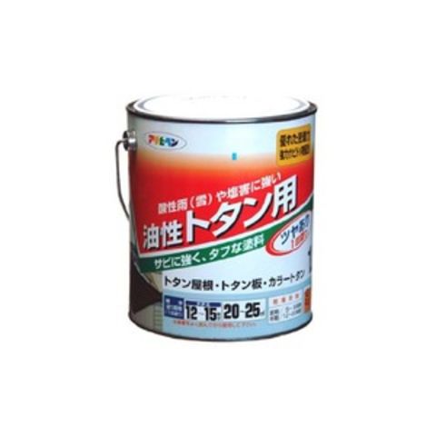 トタン用 こげ茶 1.8L 【同梱不可】【代引不可】[▲][TP]