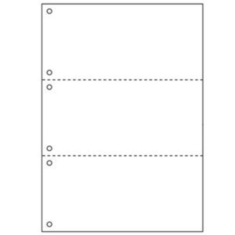 まとめ買い 業務用 ヒサゴ マルチプリンタ帳票 撥水紙 A4 白紙 3面 6穴 BPW2005 1冊（50枚） 【×3セット】 文房具  事務用品【同梱不可】【代引不可】[▲][TP]