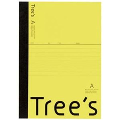 まとめ買い キョクトウ・アソシエイツ Trees A5 A罫 30枚 イエロー【×50セット】 【同梱不可】【代引不可】[▲][TP]