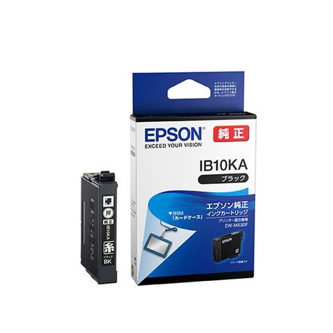 エプソン(EPSON) 【純正】 インクカートリッジ ブラック IB10KA 【代引