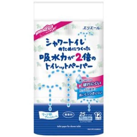 まとめ買い 大王製紙 吸水力が2倍のトイレットペーパー12ロール（×30セット） 【同梱不可】【代引不可】[▲][TP]