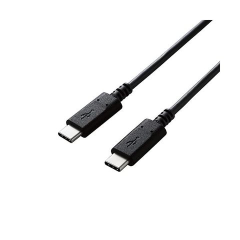 まとめ買い【5個セット】エレコム USB2.0ケーブル/C-Cタイプ/認証品/PD対応/3A出力/2.0m/ブラック U2C-CC20NBK2X5  【同梱不可】【代引不可】[▲][TP]