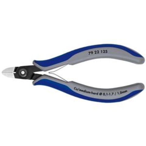 KNIPEX（クニペックス）7922-125 エレクトロニクスニッパー DIY 工具【同梱不可】【代引不可】[▲][TP]