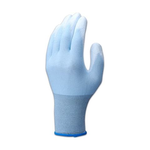 ショーワグローブ 簡易包装 パームフィット手袋 L ブルー B0500-LB10P 1パック(10双) 【代引不可】 【同梱不可】[▲][TP]