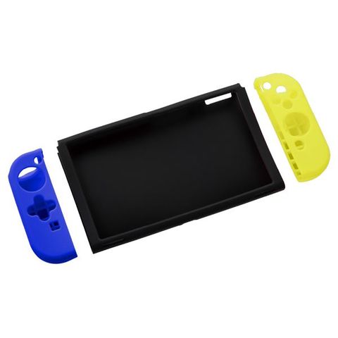 Digio2 SWITCH用 スイッチ シリコン カバー/セパレート ブルー×イエロー SZC-SWE14BLY 【同梱不可】【代引不可】[▲][TP]