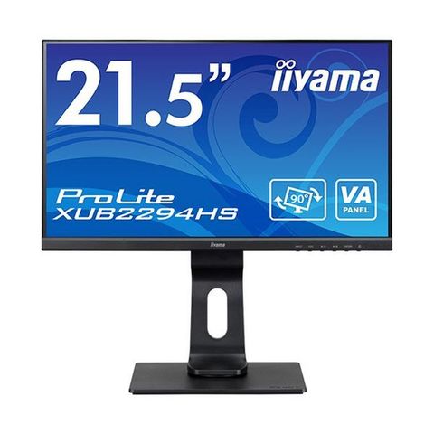 iiyama ProLite21.5型ワイド液晶ディスプレイ ブラック XUB2294HS-B1 1台 【同梱不可】【代引不可】[▲][TP]