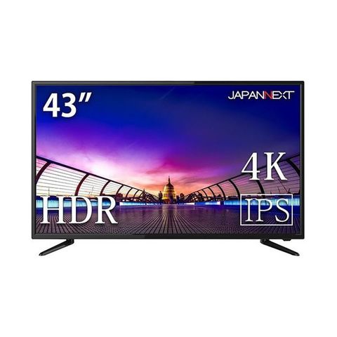 ジャパンネクスト 43型ワイドIPSパネル 大型4K液晶モニター JN-IPS4302UHDR 1台 【同梱不可】【代引不可】[▲][TP]