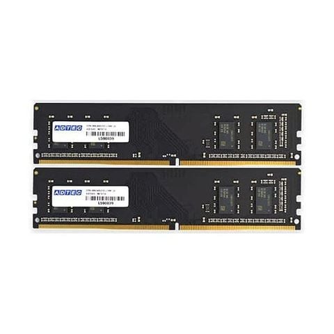 アドテック DDR4-3200UDIMM 16GB×2枚組 ADS3200D-16GW 1箱 【同梱不可】【代引不可】[▲][TP]