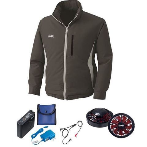 KU9054F 空調服 R ポリエステル製 フルハーネス対応 FAN2200B・RD9261