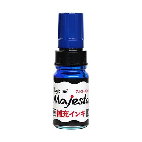 まとめ買い 寺西化学 マジックインキ マジェスター・抗菌マジェスター用補充インキ 10ml 青 MHJA-10ML-T3 1本 【×10セット】  【代引不可】 【同梱不可】[▲][TP]