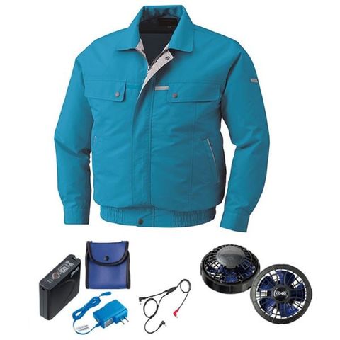 KU9054F 空調服 R ポリエステル製 フルハーネス対応 FAN2200BR・RD9261