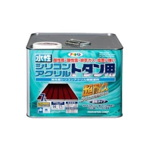 水性シリコンアクリルトタン用 オーシャンブルー 7L 【同梱不可】【代
