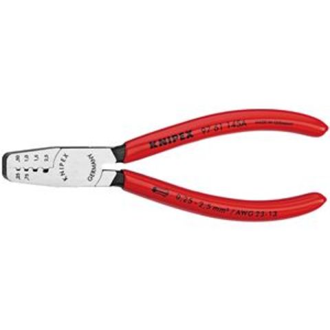 KNIPEX（クニペックス）9761-145A エンドスリーブ用圧着ペンチ （SB） DIY 工具【同梱不可】【代引不可】[▲][TP]