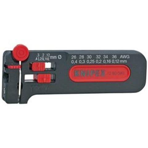 KNIPEX（クニペックス）1280-100 ミニストリッパー （SB）【同梱不可】【代引不可】[▲][TP]