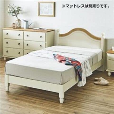 シングルベッド ホワイト ベッド すのこベッド ベッドフレーム