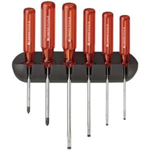 PB SWISS TOOLS 244 ドライバーセット ホルダー付6本組【同梱不可】【代引不可】[▲][TP]