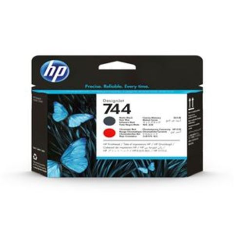 HP（Inc.） HP744プリントヘッド マットブラック/レッド F9J88A【同梱不可】【代引不可】[▲][TP]