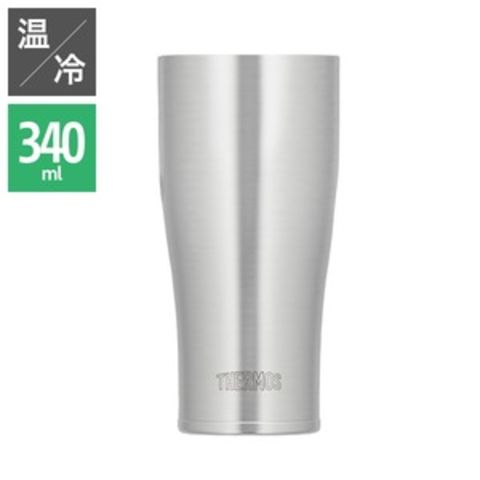 【12個セット 業務用】 【THERMOS サーモス】 真空断熱タンブラー/カップ 【340ml】 ステンレス製 ヘアライン仕上げ 食洗機可  【同梱不可】【代引不可】[▲][TP]