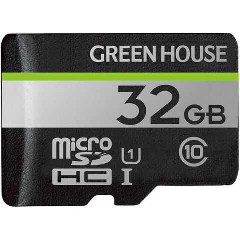 グリーンハウス GH-SDM-YMUA64G microSDXCカード UHS-I U1 クラス10 64GB 本店は - メモリーカード