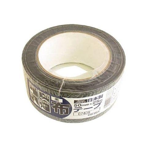 まとめ買い オカモト 布テープ カラー 黒 OD-001-X 1巻 【×30セット】 【同梱不可】【代引不可】[▲][TP]